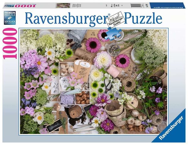 Ravensburger Puzzle 17389 - 1000 Teile - Prachtvolle Blumenliebe