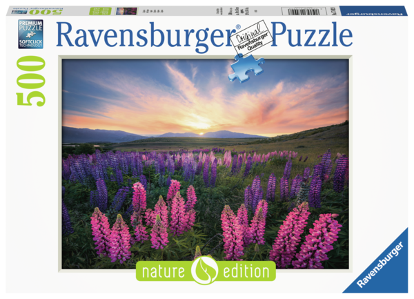 Ravensburger Puzzle 17492 - 500 Teile - Nature Edition - Lupinen