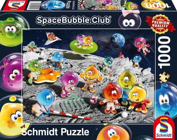 Schmidt Puzzle 59945 - 1000 Teile - SpaceBubble.Club - Auf dem Mond