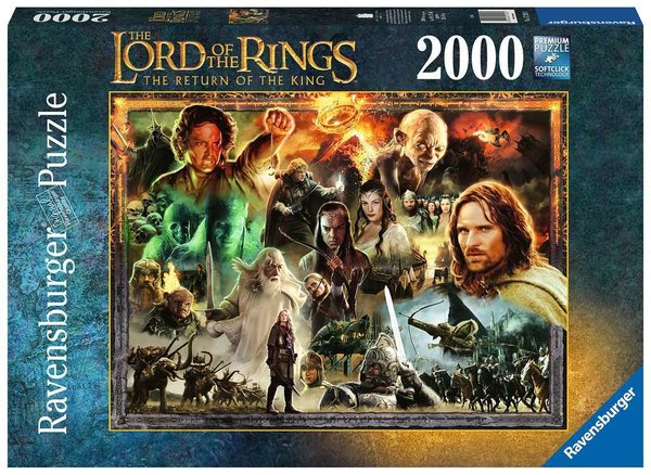 Ravensburger Puzzle 17293 - 2000 Teile - Lord of the Rings - The Return of the King