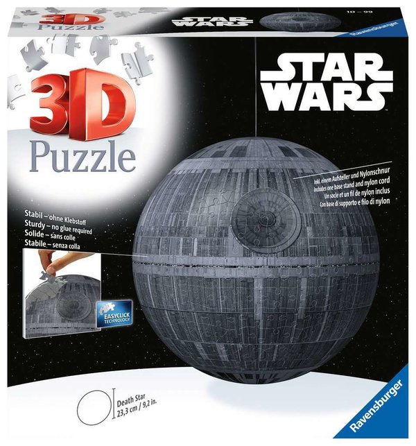 Ravensburger 3D - Puzzle - Ball 11555 - 540 Teile - Star Wars - Todesstern