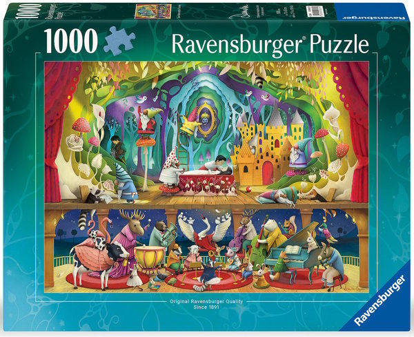Ravensburger Puzzle 00827 - 1000 Teile - Demelsa Haughton - Snow White and 7 Gnomes