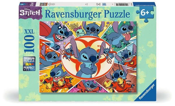 Ravensburger Puzzle 01071 - 100 Teile - Disney Stitch - In meiner Welt