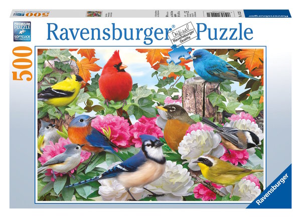 Ravensburger Puzzle 14223 - 500 Teile - Garden Birds